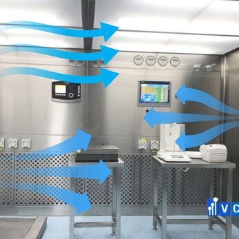 Dòng khí rối tại vùng cân Dispensing Booth: Các vị trí cần kiểm tra